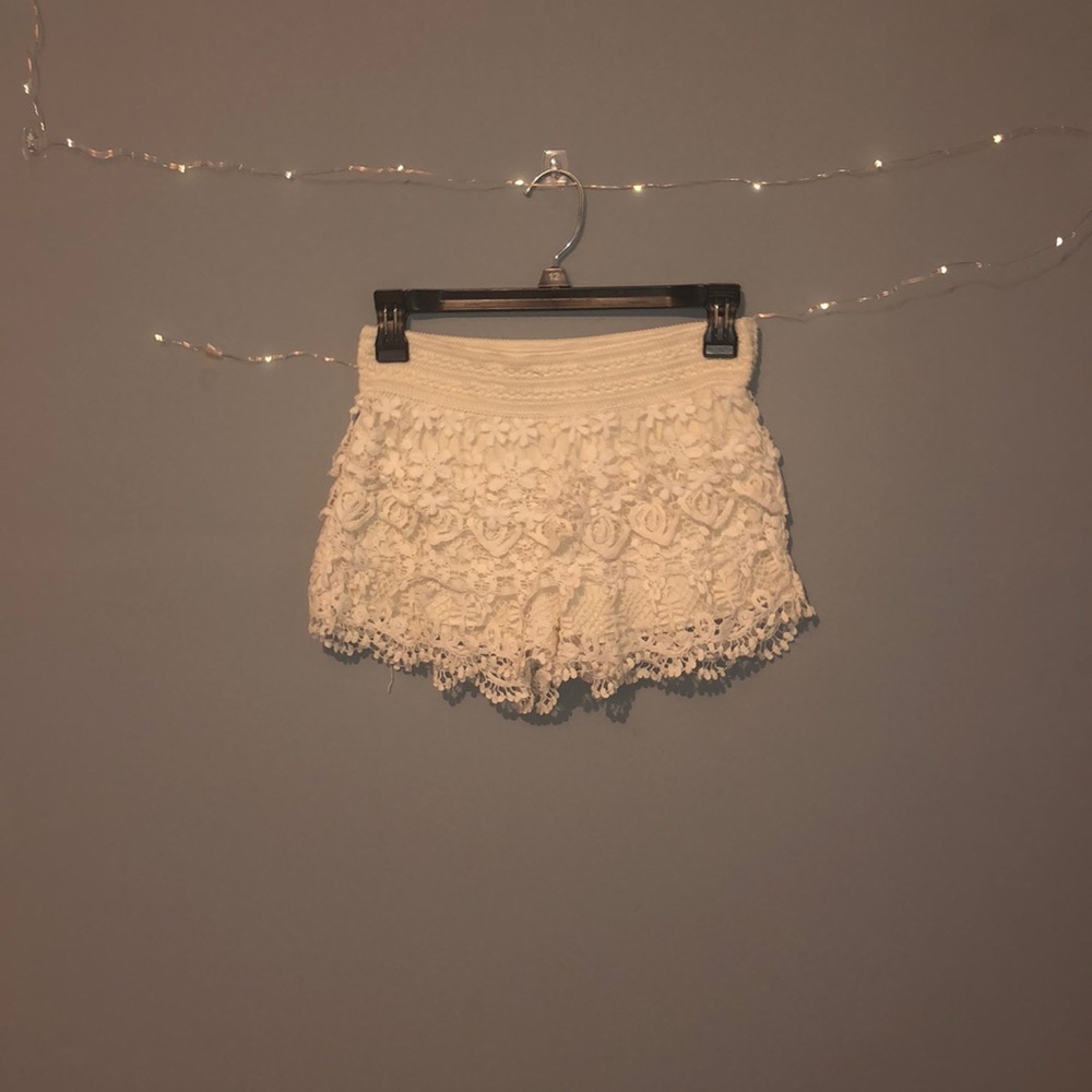Lace shorts